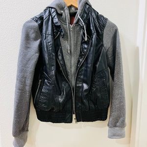 Faux Leather Jacket